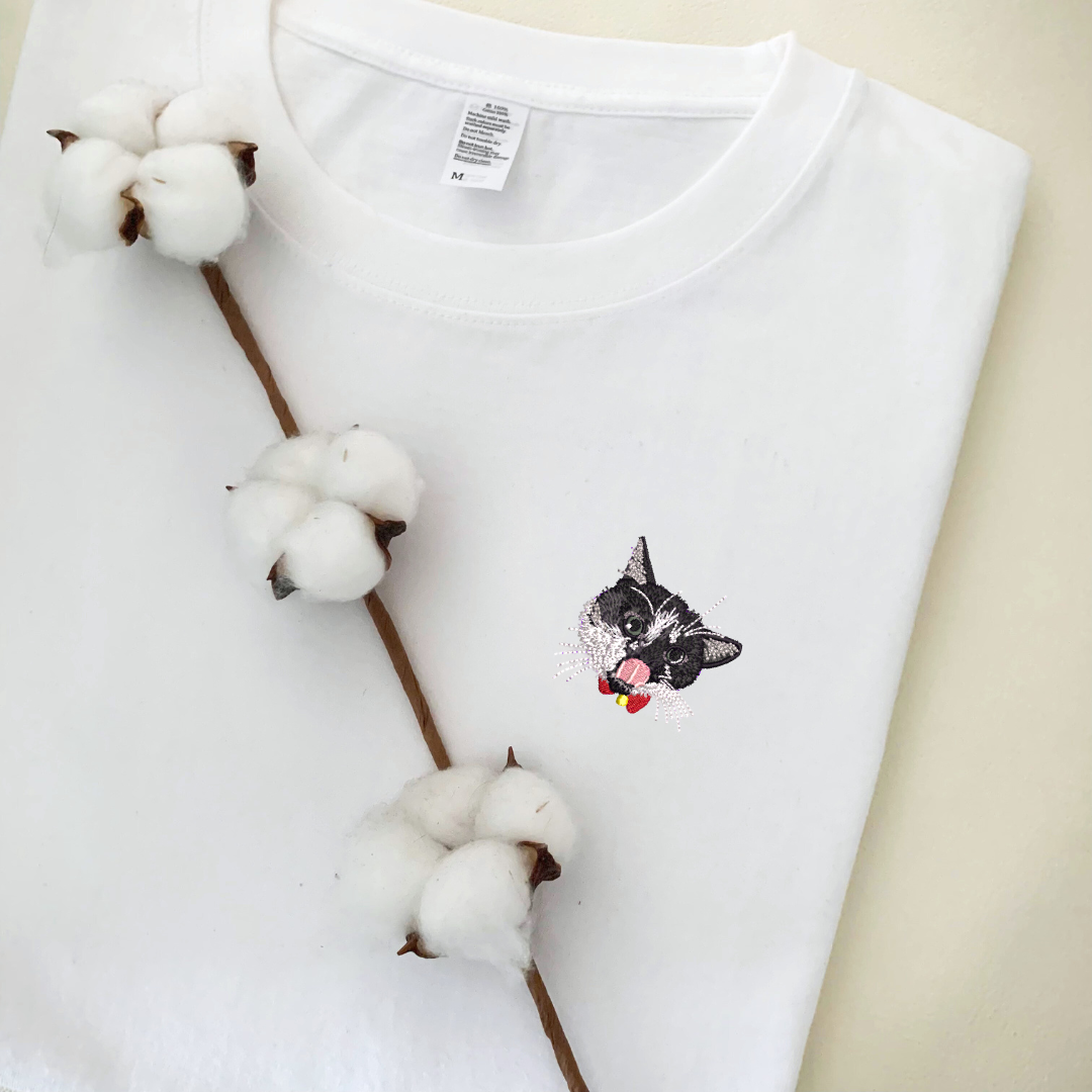 【一匹】半袖Tシャツ うちの子刺繍